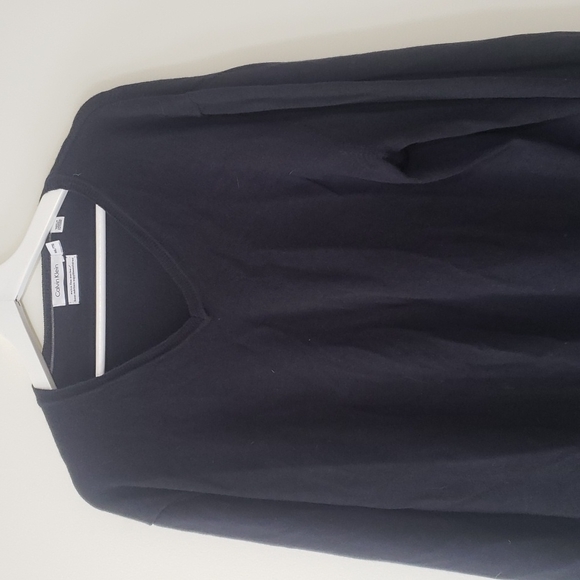 Calvin Klein Wool V Neck Sweater - Picture 2 of 6